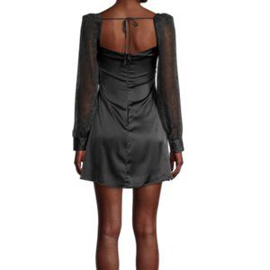 WeWoreWhat Puff-Sleeve Mini Dress